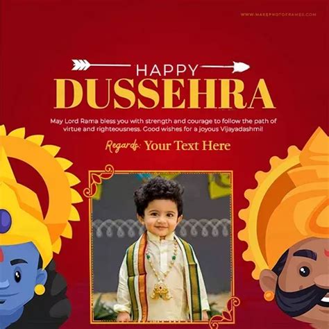 Dasara 2023 Wishes Photo Frame With Name Artofit