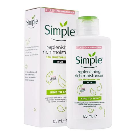 Purchase Simple Kind To Skin Replenishing Rich Moisturiser 125ml