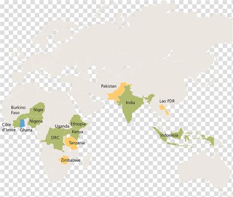 Cartoon Border Asia Map Infographic World Area Ecoregion Diagram