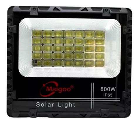 Reflector Solar Led 800w Potente Panel Y Control Remoto Hd Envío gratis