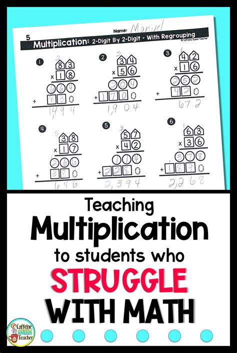 how to teach multiplication 7