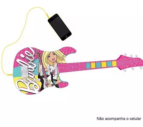 Guitarra Fabulosa Barbie Infantil Fun Frete Gr Tis