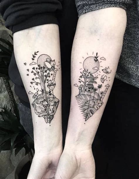 Sibling Tattoos With Meanings To Honor The Unbreakable Bond