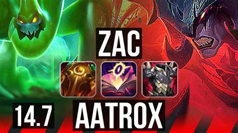 Zac Vs Aatrox Top Legendary Games Br Master