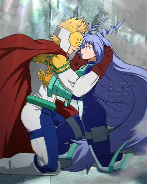 Hadou Nejire And Togata Mirio Boku No Hero Academia Drawn By