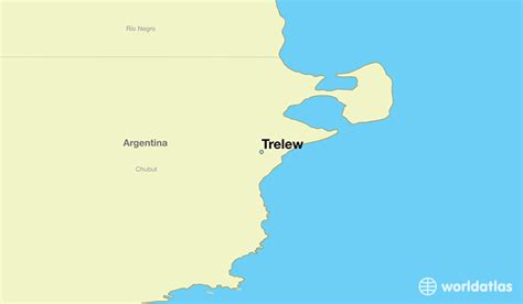 Where is Trelew, Argentina? / Trelew, Chubut Map - WorldAtlas.com