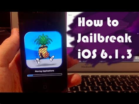 How To Jailbreak IOS 6 1 3 On IPhone 4 3GS IPod Touch 4 Semi