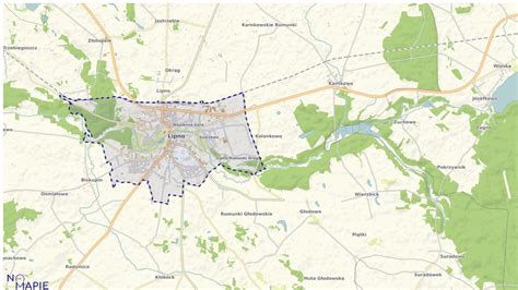 Geoportal miasto Lipno sprawdź informacje o gminie na mapie