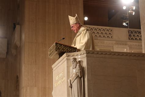 Archbishop Delivers Homily To 10000 In Advance Of The National March For Life The Leaven