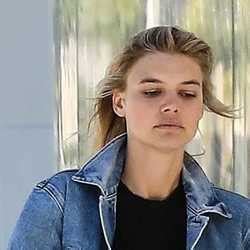 Kelly Rohrbach In A Colorful Bikini On The Beach In Santa Monica