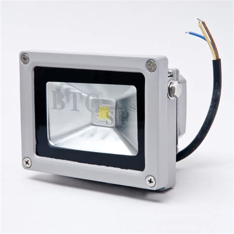 BTG 10W COB LED Flood Light Grey