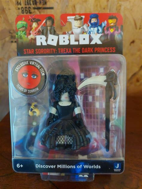 Roblox Star Sorority Trexa Dark Princess Figure Virtual Tears Of Sorrow