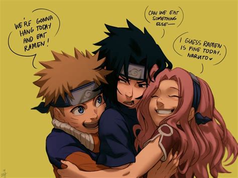 Team 7 image by Rebecca Basler | Naruto sasuke sakura, Naruto comic ...