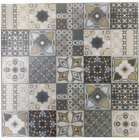 Ceramic Mosaic Gloss Printed Kitchen Tiles Packaging Type Box