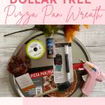 How To Make A Wreath From A Pizza Pan Fall Wreath Gathered In The