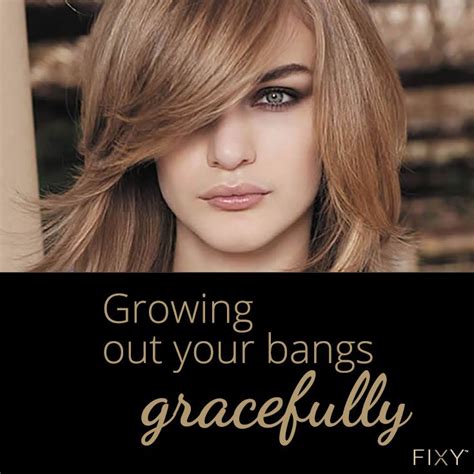 5 Tricks To Growing Our Your Bangs Gracefully Growing Out Bangs