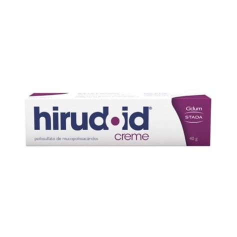 Hirudoid 3 mg g 40 g x 1 creme bisnaga Farmácia VCI