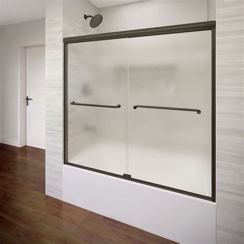 Basco Infinity 545 X 57 H Semi Frameless Tub Door Wayfair