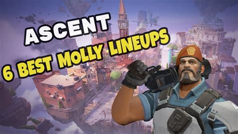 Best Brimstone Molly Lineups On Ascent Valorant Youtube