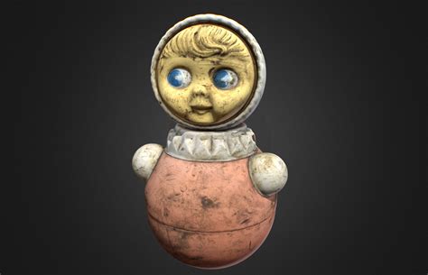 Roly Poly Toy 3d Model Cgtrader