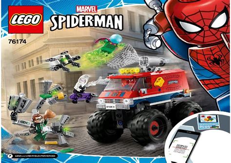 View Lego Instruction Spider Man S Monster Truck Vs Mysterio