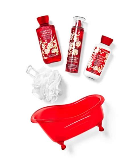 Bbw Japanese Cherry Blossom Gift Set Beauty Personal Care Bath