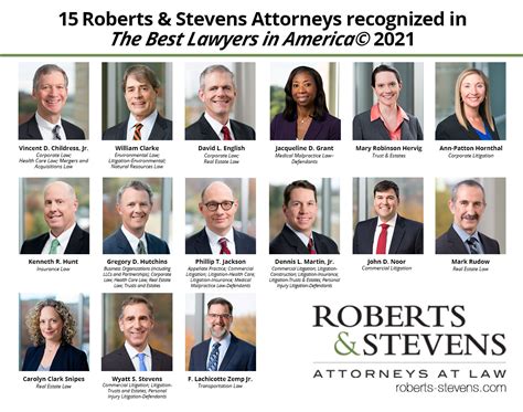 Fifteen Roberts & Stevens Attorneys Recognized in The Best Lawyers in ...