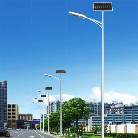 outdoor galvanized steel street lighting pole price street light pole