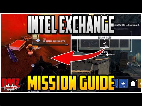 How To Easily Complete The Intel Exchange Mission In Warzone Dmz