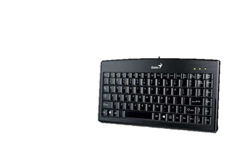 Teclado Genius LuxeMate 100 Black USB Clic