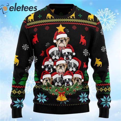 French Bulldog Ugly Christmas Sweater