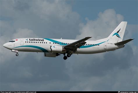 TC TLB Tailwind Airlines Boeing 737 4Q8 Photo By Timo Soyke Eddh