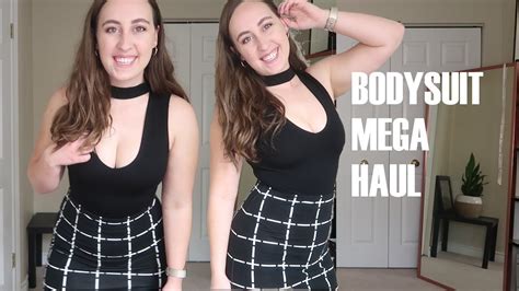 Bodysuits Mega Try On Haul Youtube