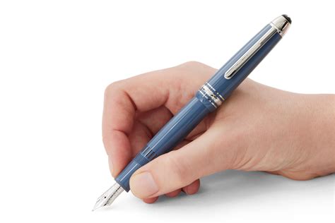 Montblanc Meisterstück Glacier LeGrand Blue Fountain Pen