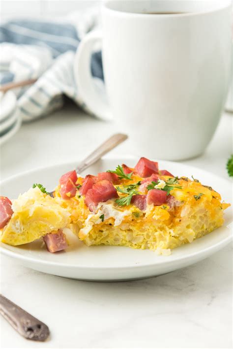 breakfast casserole recipes ham 1