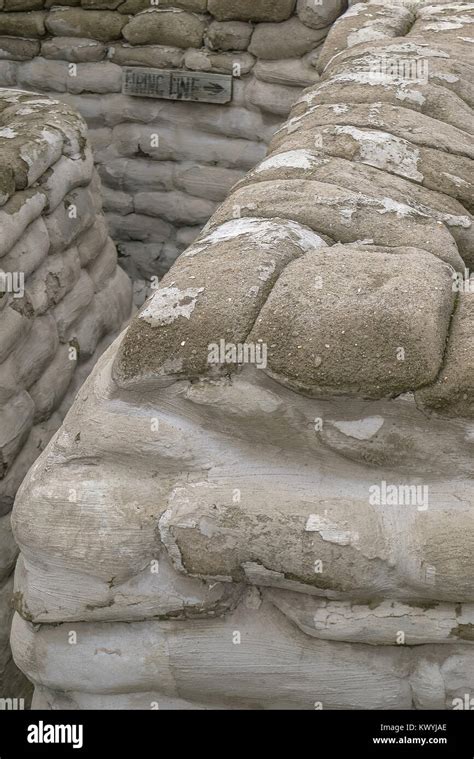 WW1 Trenches near Ypres Belgium Stock Photo - Alamy