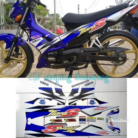 Striping Yamaha Tiara S Biru Lazada Indonesia