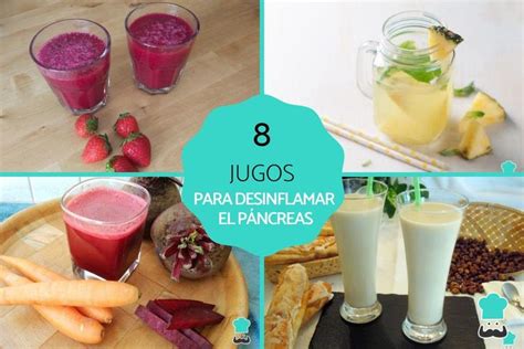 8 jugos para desinflamar el páncreas Licuados RÁPIDOS y EFICACES