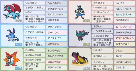 【評価・添削希望】カバマンダ軸サイクルパ｜ポケモンパーティ構築｜ポケモン徹底攻略