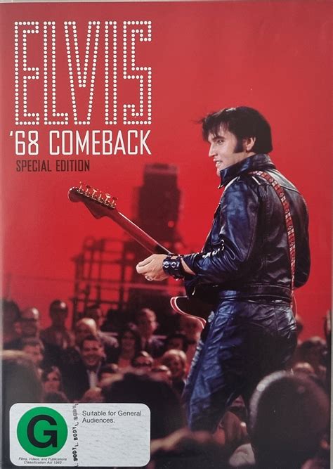 Elvis 68 Comeback Special Edition Dvd