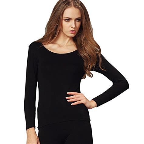 Tee Best Black Long Sleeve Scoop Neck Tee