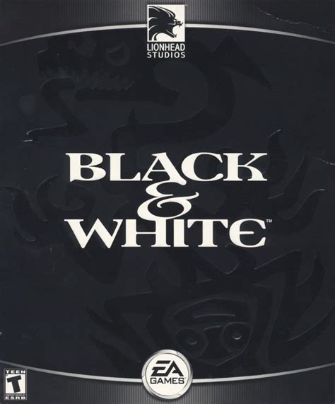 Black And White 2001 Box Cover Art Mobygames