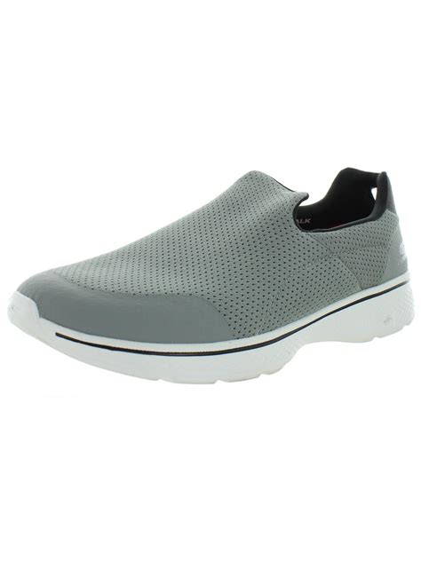 Buy Sketchers Go Walk 4 Incredible Mesh Slip On Walking Shoes - Grey At 30% Off | Editorialist