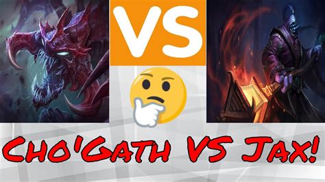 Chogath One Trick Episode 2 Chogath Vs Jax Top Season 10