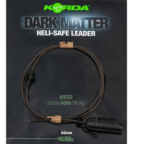 ZESTAW HELIKOPTEROWY KORDA DARK MATTER LEADER HELI SAFE WEED 40 LB 50