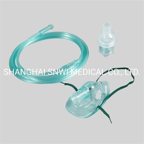 Medical Equipment Disposable Simple Oxygen Mask Nebulizer Kit Venturi