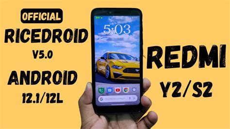 Ricedroid V For Redmi S Y Official Custom Rom For Redmi S Y