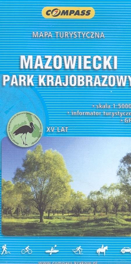 Mazowiecki Park Krajobrazowy mapa turystyczna książka TaniaKsiazka pl