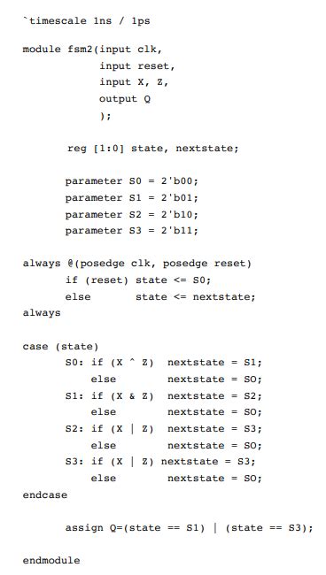 [solved] Fsm Transition Table From Verilog Code Solveforum