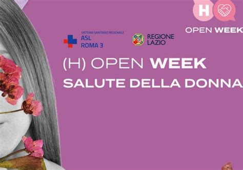 Asl Roma 3 Grande Successo Iniziative Open Week Salute Donna